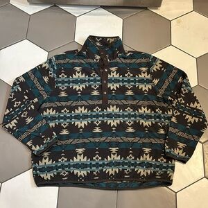 Men’s XXL Woolrich Half Snap Up Fleece